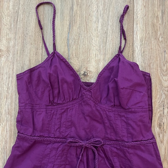 Purple American Eagle Spaghetti Strap Sundress - Picture 2 of 6